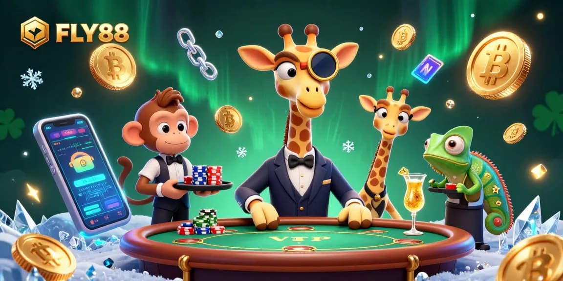 Experience thrilling gameplay at FLY88 with vibrant casino scenes and characters.