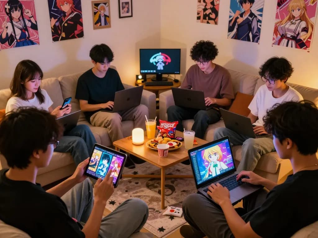 Players enjoying captivating porno game experiences in a cozy gaming environment.