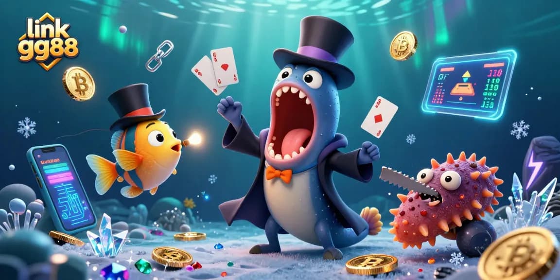 Experience thrilling gameplay at link gg88 with vibrant 3D casino characters showcasing excitement and innovative gambling.