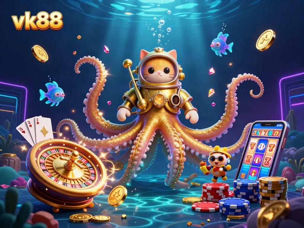 Engage with vk88 while discovering thrilling underwater treasures and dynamics of casino games.