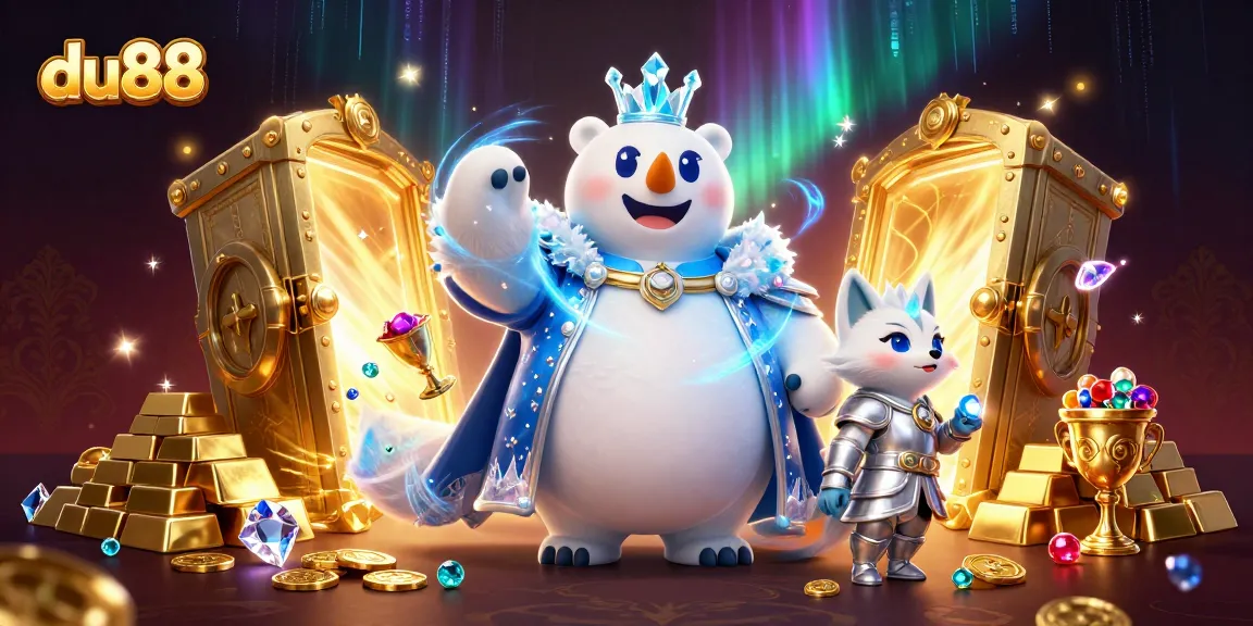 Play thrilling games at du88 with the ice king, riches, and vibrant casino energy.