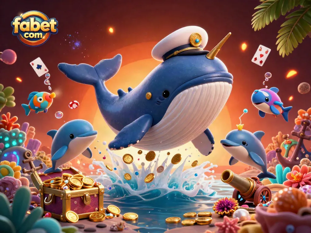 Experience exhilarating gameplay at fabet com with an immersive 3D scene rich in casino elements.
