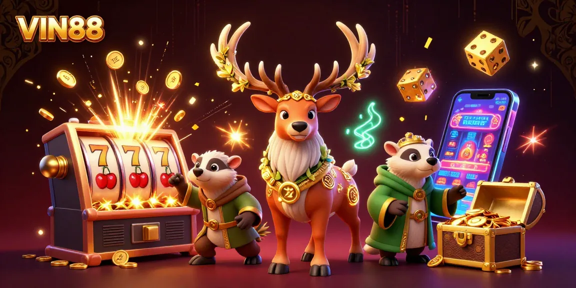 Experience thrilling gameplay at VIN88 with dynamic slot machines and enchanting characters.