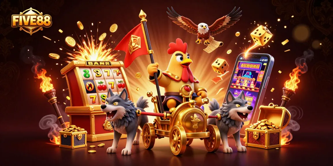 Experience thrilling gameplay with FIVE88's exciting features for online bettors.