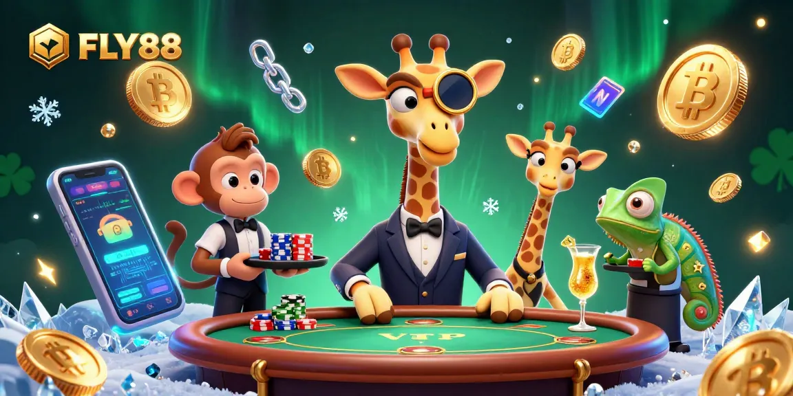 Experience thrilling gameplay at FLY88 with vibrant casino scenes and characters.