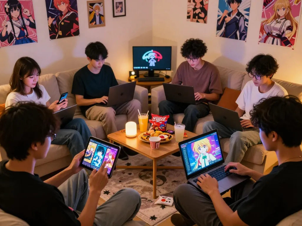 Players enjoying captivating porno game experiences in a cozy gaming environment.