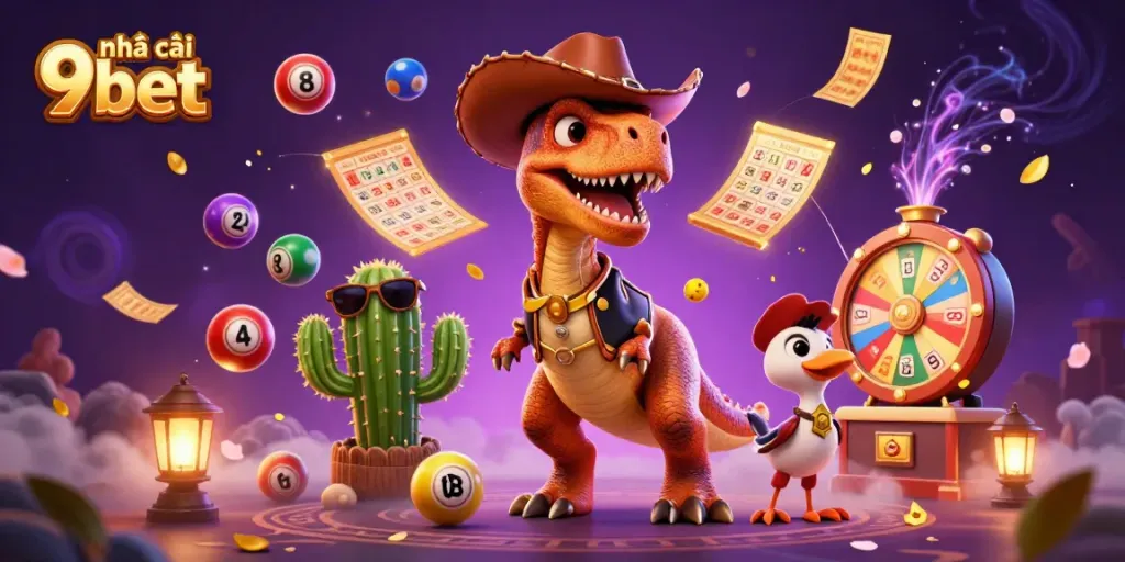 Experience the thrills at nhà cái 9bet with captivating characters and dynamic casino elements.