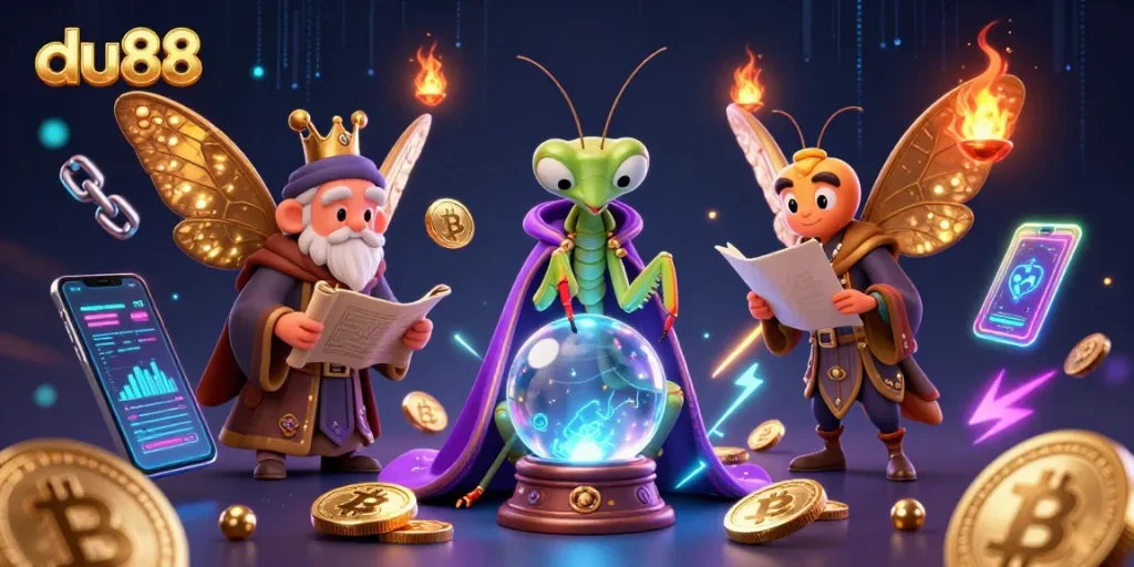 Join du88 for thrilling casino experiences with vibrant crypto and mystical characters!