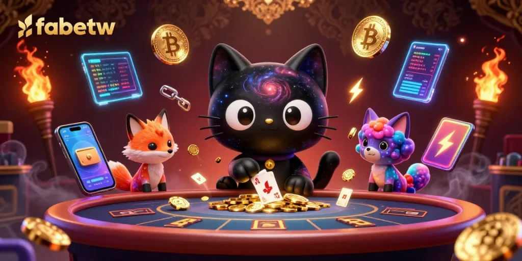 Engage in thrilling games at fabetw with vibrant cosmic visuals and cutting-edge crypto themes.